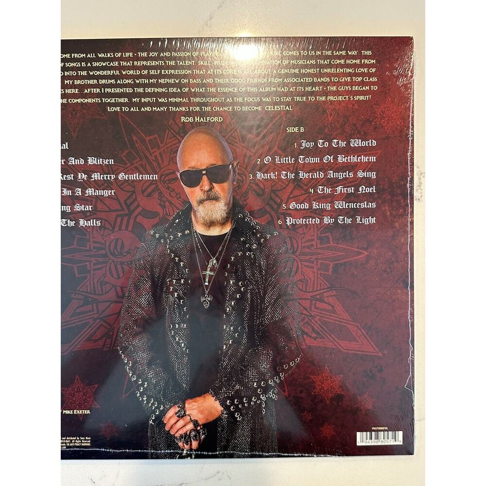 Rob Halford Signed/Autographed Celestial Vinyl LP Record Judas Priest #1 - Picture 8 of 8
